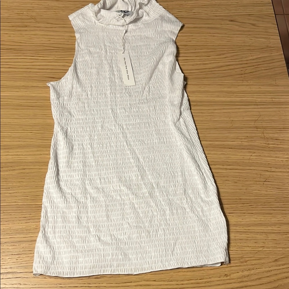 WeWoreWhat White Tank Top.